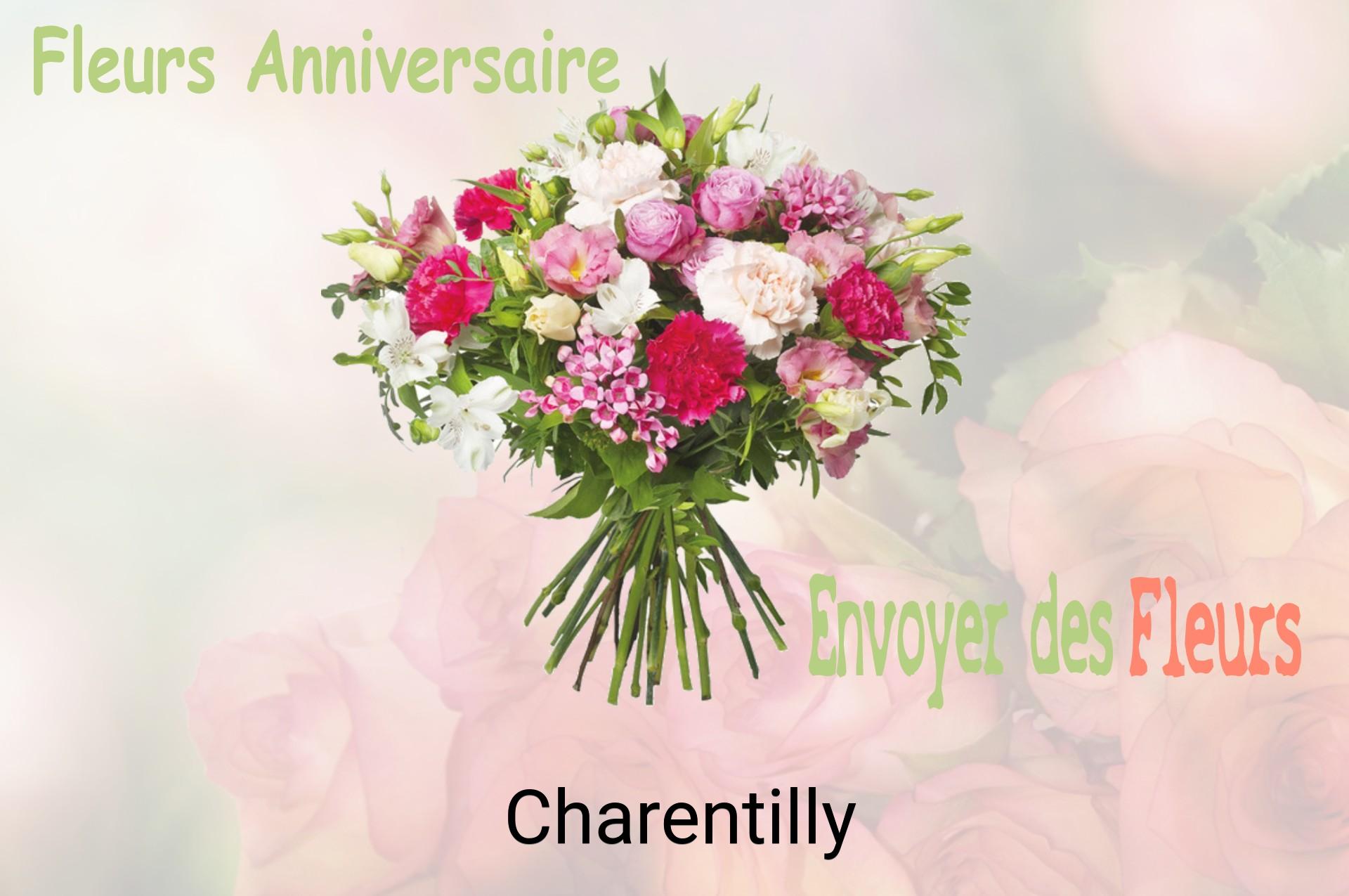 Bouquet de fleurs d’anniversaire livré à Charentilly